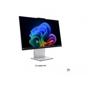 LENOVO IdeaCentre vse-v-enem naprava 27 Intel Core Ultra 5 325, 27-palčni QHD zaslon, 16 GB RAM, 512 GB SSD, UMA grafika, DOS, cloud grey, 2 leti garancije