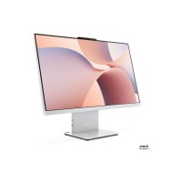 LENOVO IdeaCentre, vse-v-enem naprava AMD Ryzen AI 7 350, 27-palčni FHD zaslon, 32 GB RAM, 1 TB prostora, integrirana grafika (UMA), Windows 11 Home, Cloud Grey, 2-letna garancija