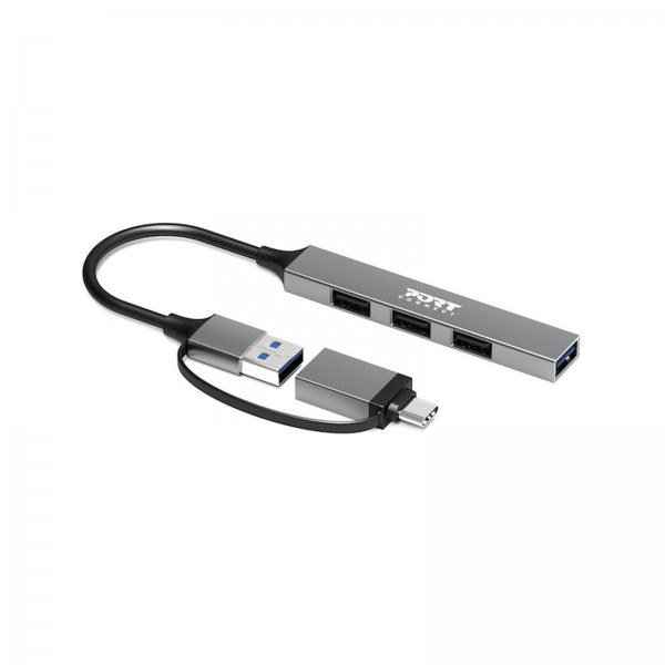 HUB PORT USB 4 PORTS SLIM COMBO for BtoC