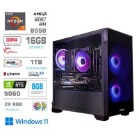 Računalnik PCX Exton R7 5700X 16GB 1TB RTX5060 W11