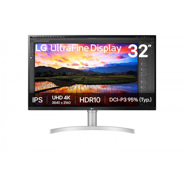 Monitor LG 31,5 32UN650K-W UltraFine, IPS, 3840x2160, 2x HDMI, DP