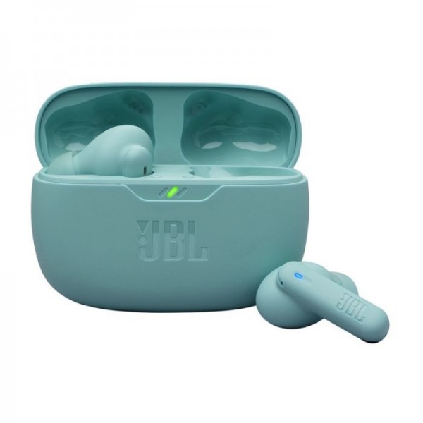 JBL Vibe Beam 2 brezžične slušalke z mikrofonom, modre