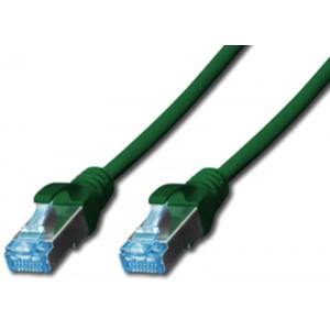 Patch kabel Cat.5e SFTP  5m zelen