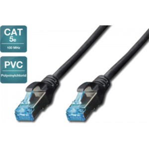 Patch kabel Cat.5e SFTP 2 črna