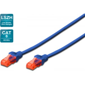 Patch kabel Cat.6 UTP 1m moder LSHF