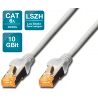 Patch kabel Cat.6A SFTP 0,25m sivi