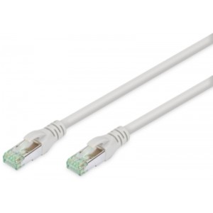 Patch kabel Cat.8.1  S/FTP 1m sivi